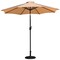 Flash Furniture Tan 9 FT Umbrella and Black Cement Base, 2 PC Set GM-402003-UB19B-TAN-GG - alternate 6